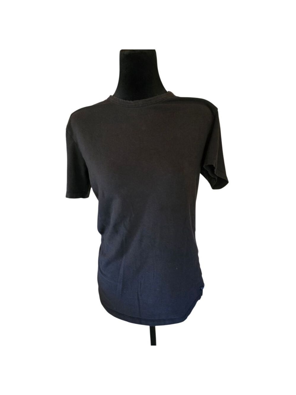 Women's Calvin Klein Black Short Sleeve Tee M